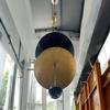 Flush Mount Pendant Light Chandelier Mid-Century Dome Ceiling Fixture for Stairway, Dining, Living Room Lighting