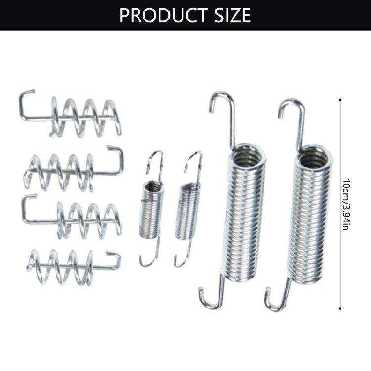 8Pcs 31445339 30645831 Handbrake Shoe Retaining Spring For S60 XC90 Automotive Repair Accessories