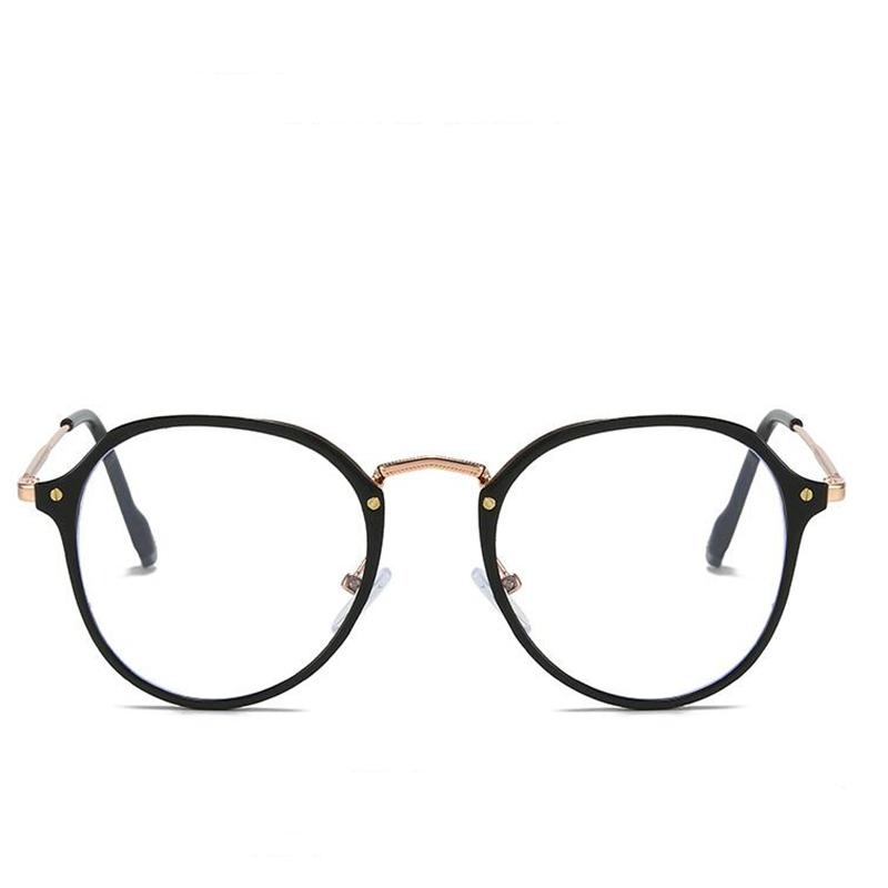 Women Men Polygon Optical Glasses With Prescription Fashion Uv400 Anti Blue Rays Shortsighted Eyewear Diopter 0 -0 .5 -1 .0 To -6