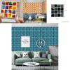 Luxurious Bathroom Mosaic Tile Stickers Set Of 10 For Effortless Wall Decoration