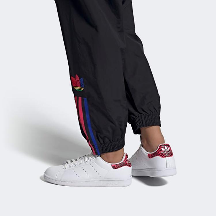 (WMNS) adidas originals Stan Smith 'Weiß Schwarz Rot' Damen FY1714