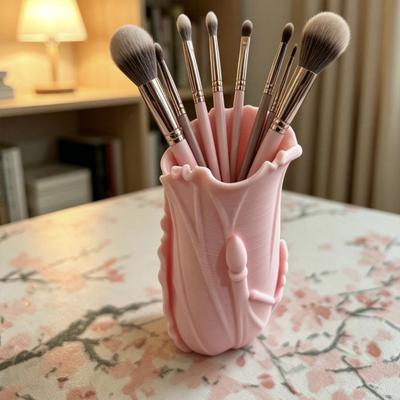 Aufbewahrungs-Dekoration Großer Schreibtisch-Organizer mit 3D-Druck-Blätterdesign Aufbewahrungshalter für das Home-Office Heimdekoration