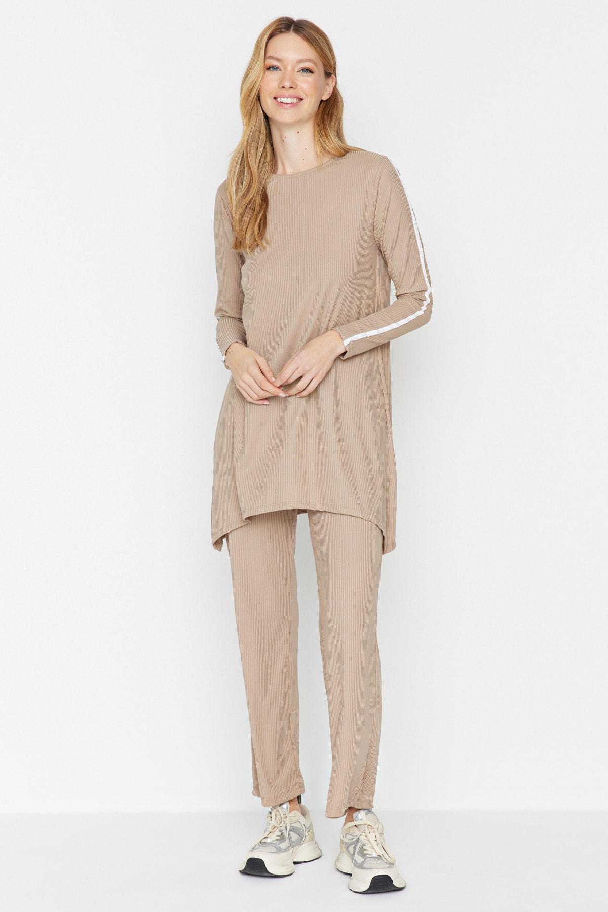 

Комплект из двух предметов - Коричневый - Стандартный крой