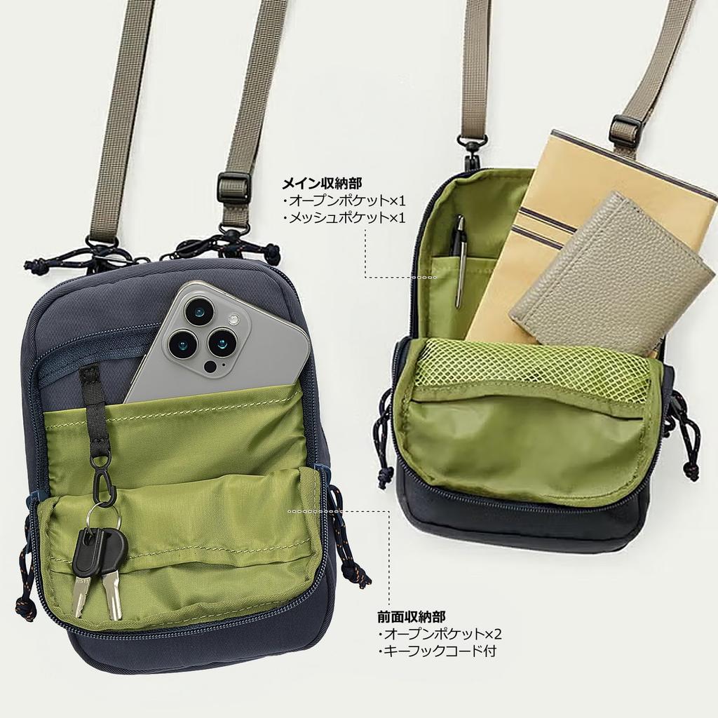 MOZ Camera Bag Shoulder Bag Mini Shoulder Bag Black VZEOK-05BK