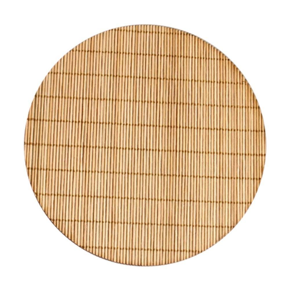 Oválná bambusová podložka na čaj Jemně tkaná bambusová podložka na čajový obřad Bambusová podložka Slavnostní použití