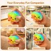 New Hot Colorful Dumpling Squishes Stress Balls Reusable Low Rebound Decompression Toys Dough Ball Unique Home Decoration Gifts