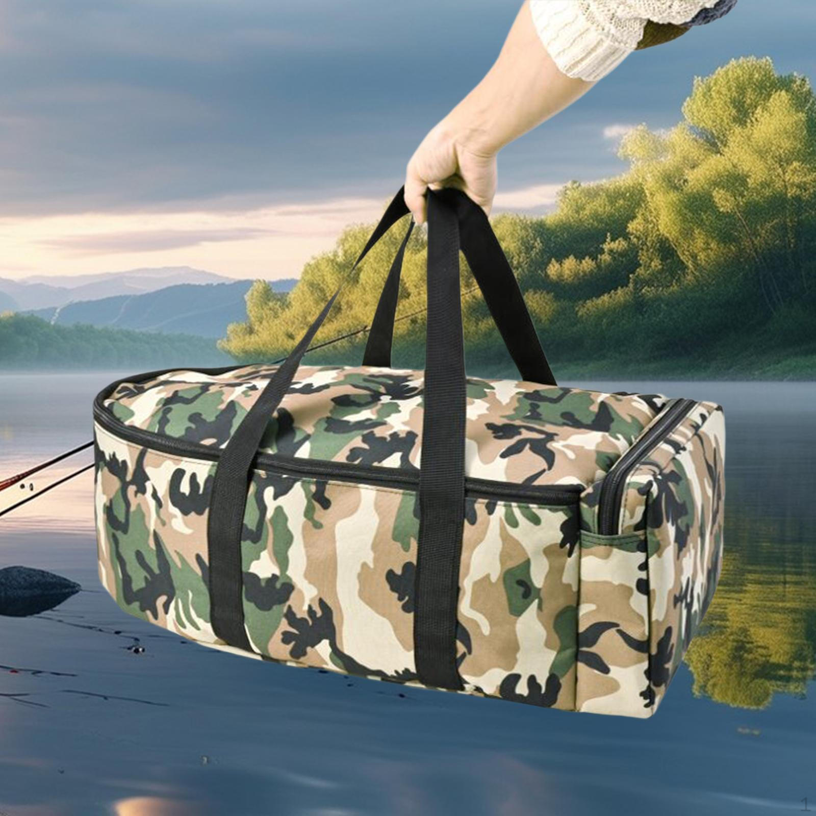 

Сумка-органайзер для рибальського спорядження для вудок і котушок, дорожній контейнер Style A