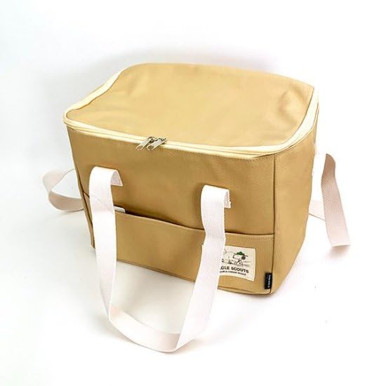 

Marimo Craft Snoopy Beagle Scout Cooler W33 x H27 x Bag, Large, Yellow, D23cm, SPZ-3161