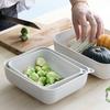 Good Kitchen Square Tray 3-piece Set Kitchen Plastic Tray