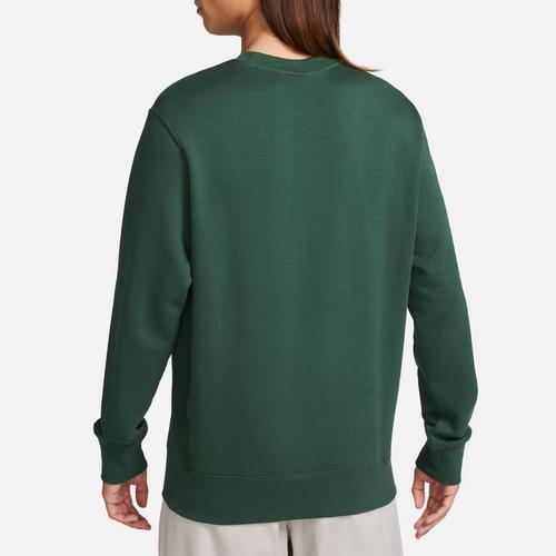 Nike Printed Crewneck Long-sleeve Sweatshirt Unisex Green