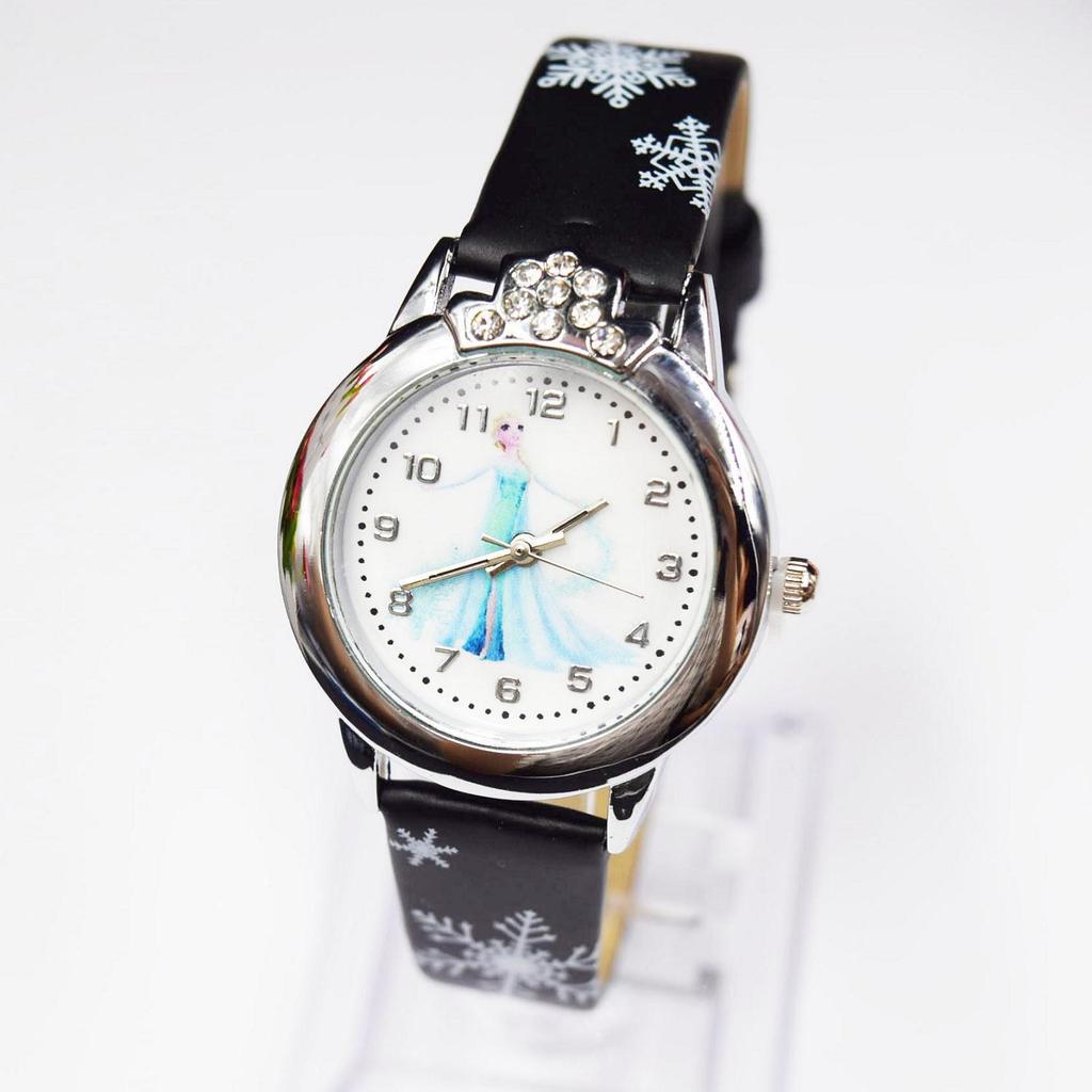 Cartoon Pattern Frozen Children's Quartz Watch - Student Gift