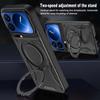 For Xiaomi 17 Pro Max Magnetic Case Shockproof TPU + PC Phone Back Cover with Kickstand