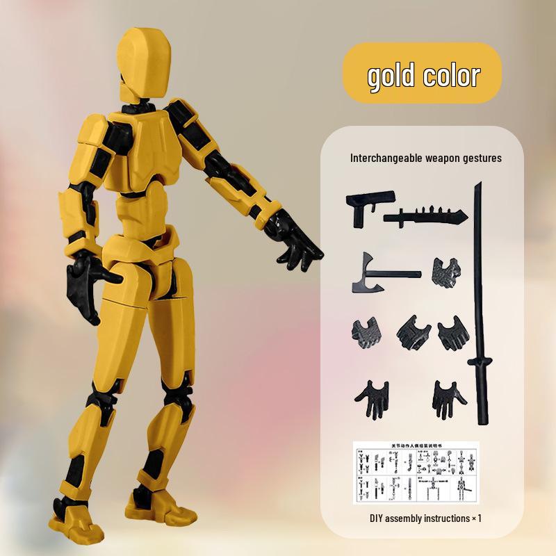 Multi-Joint Posable Robot Mannequin - Decompression Toy