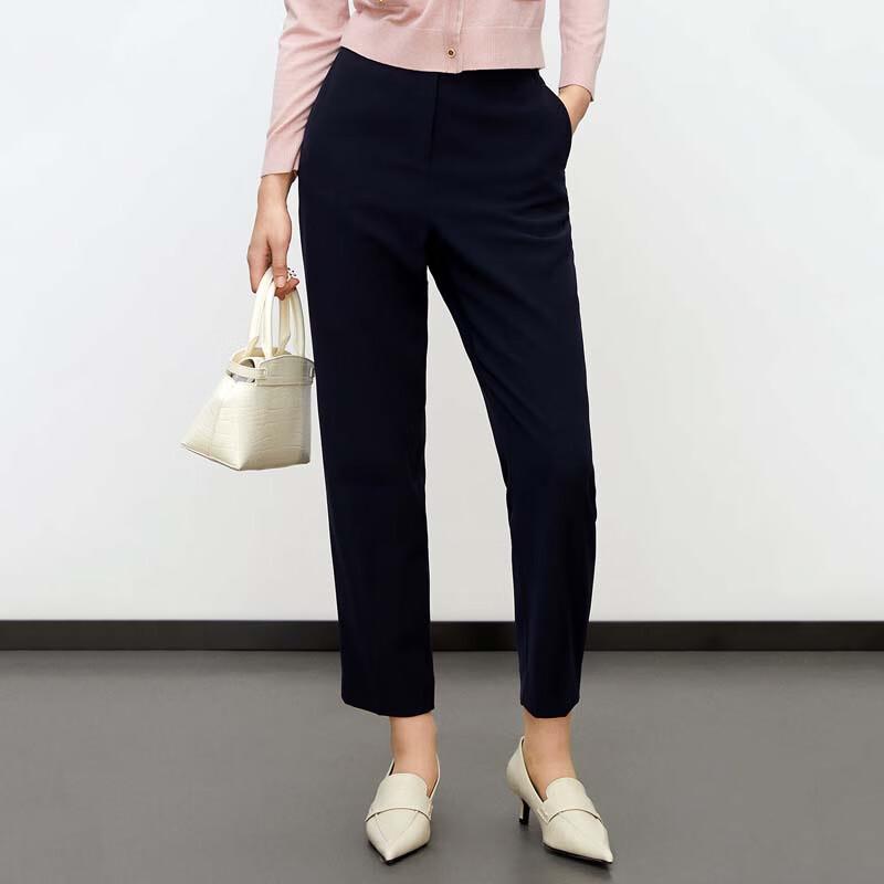 JESSIE Women's Straight-Leg Cropped Commuter Pants