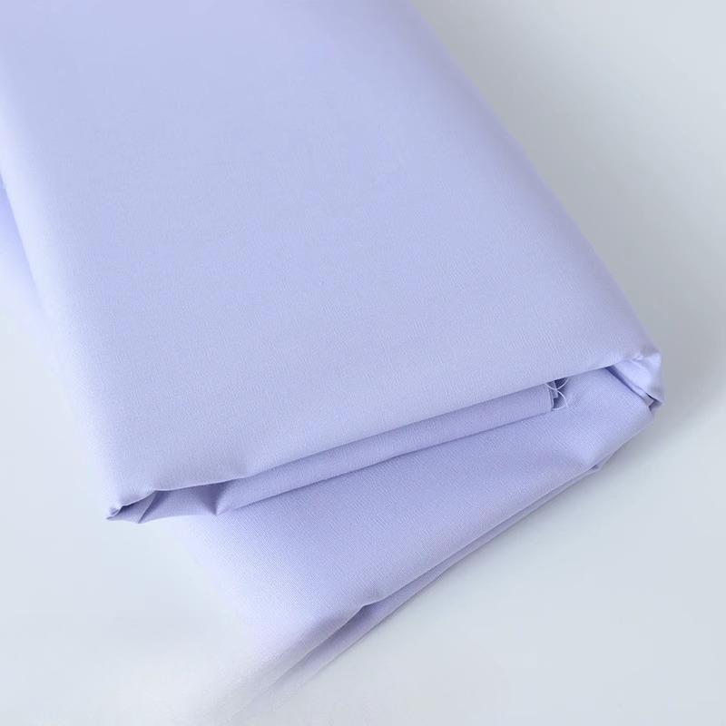 Wide 140cm Cotton Poplin Fabric Solid Color White Red Black for Sewing Accessories Quilting Patchwork Handmade 100/300/500cm