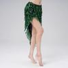 Sequins Sequin Fringed Skirts Bohemian Belly Dance Belt Dancer Dancer Skirt  Women