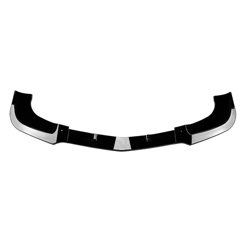 Para Mercedes Benz Clase E W207 C207 Coupé 2009-2012 Labio Divisor Spoiler Delantero Negro Mate Brillante Aspecto Fibra de Carbono