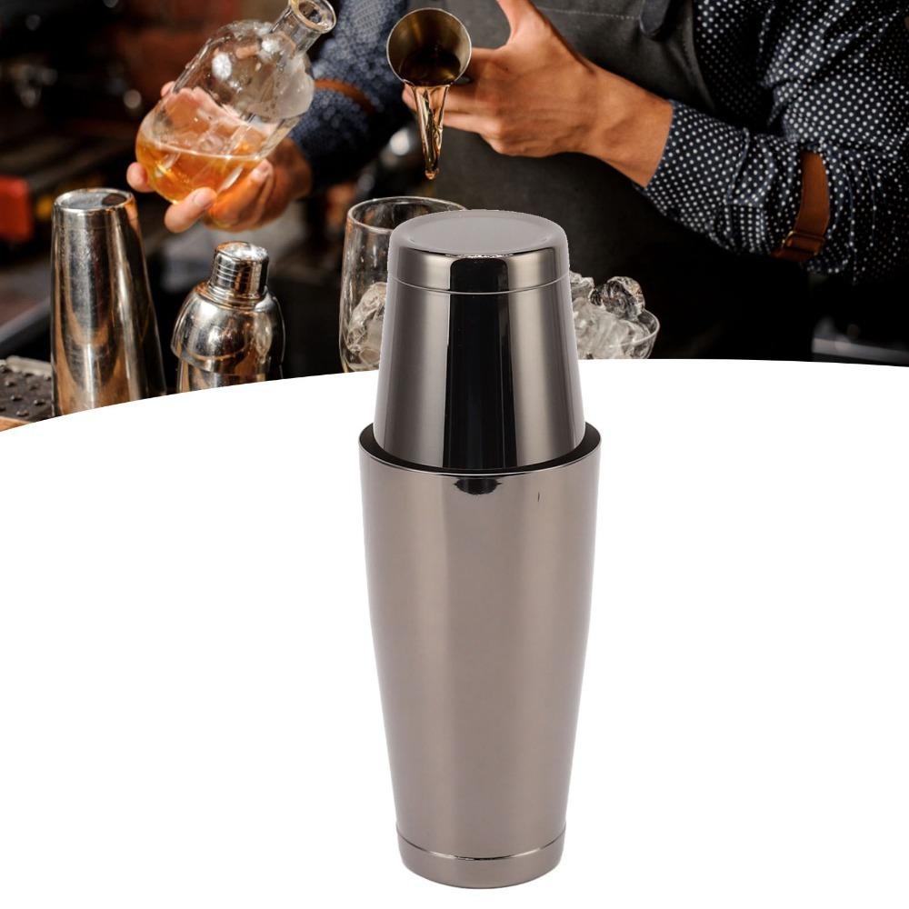 304 Stainless Steel Cocktail Shaker 2 Section Bar Wine Cup Shaker Drink Shaker Mixer Homebars