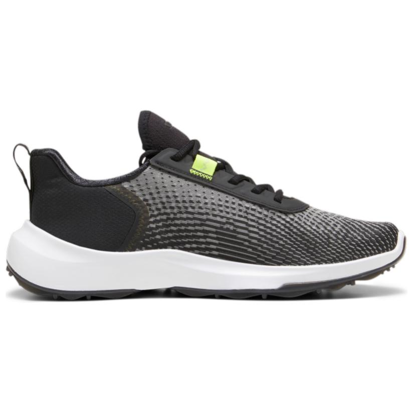 Men's Sneakers PUMA Golf Low top Golf Shoes Men's Black Yellow