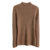 2023 Women's High Neck Pure Wool Knit Sweater - Autumn/Winter Base Layer