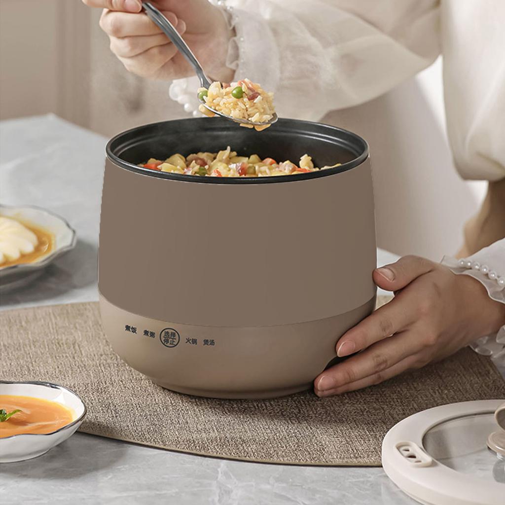 Electric Rice Cooker Multifunctional Anti Stick Smart Mini Rice Cooker for Student Dormitory