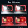 High-Intensity LED Headlamp with Light Sensing, USB Rechargeable, Portable for Outdoor Running, Fishing, and Adventure