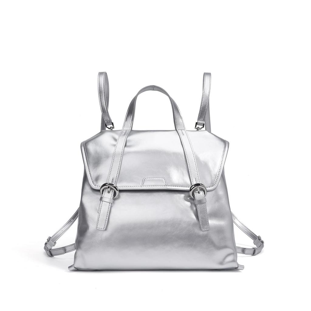2025 Echtes Leder Vielseitige Damenmode Rucksack Handtasche