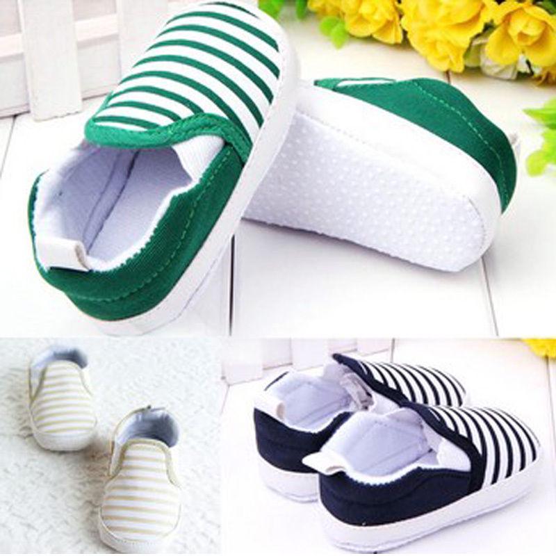 Buy Toddler Kids Baby Unisex Boys Girls Striped AntiSlip Sneakers Soft