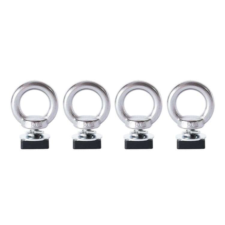 RIDE-FiELD G01 Roof Rack Series Expansion Parts Round Ring Bolts Set of 4 GP1