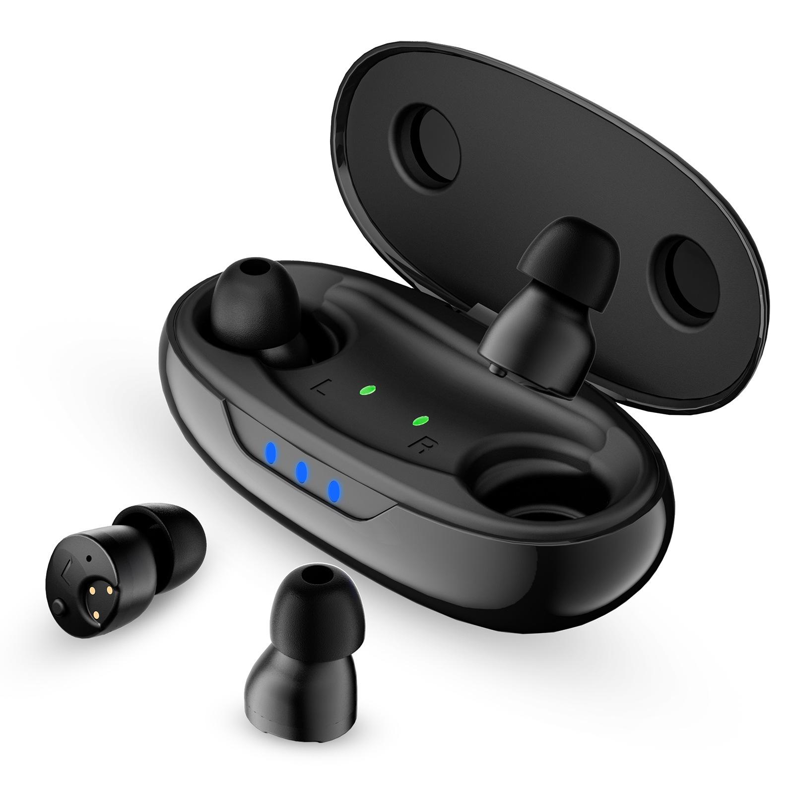 

Слуховые аппараты для пожилых людей с перезарядкой и шумоподавлением — почти невидимый цифровой слуховой аппарат для взрослых с потерей слуха от легкой до средней степени чёрный