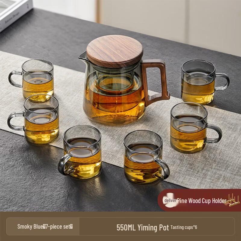 Heat-Resistant Glass Teapot