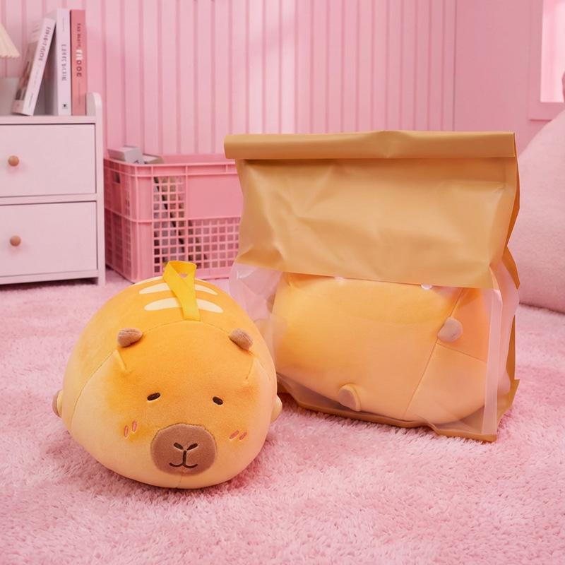 Bee Capybara Plush Toy - Cute Gift for Kids and Capybara Fans