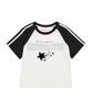 AMES-WORLDWIDE Star Logo Raglan Tee White