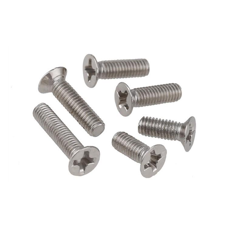 KM Miniature Electronic Countersunk Phillips Screws - M1.2, M1.4, M1.6, M1.7, M2, 2.5, 3