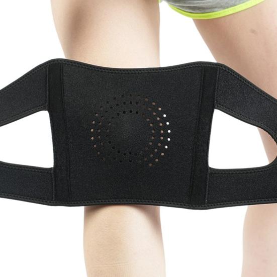 Open Patella Knee Brace with Stabilizer Pain Relief Adjustable Men Women Knee Compression Sleeve Meniscus Tear Recovery Knee Support Wrap