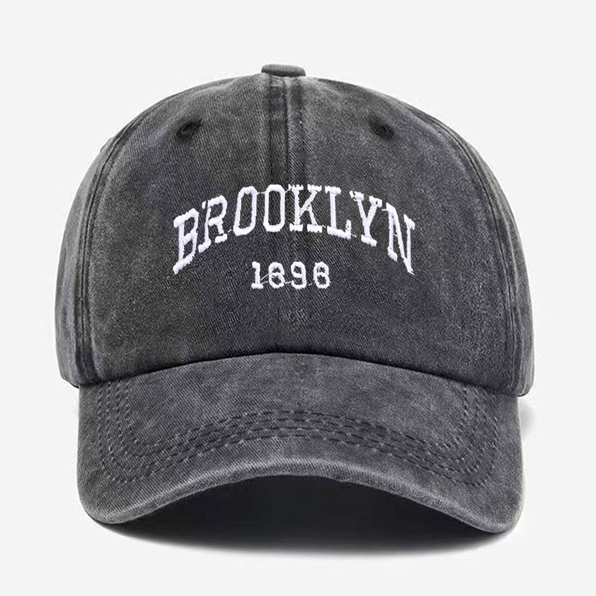 Streetwear Baseball Cap for Clothing Brand Embroidered Adjustable Baseball Cap-Four Seasons Sports Cap One size чёрный