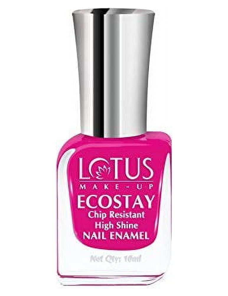 

Lotus Makeup Ecostay Nail Enamel, Pink Fling, 10ml