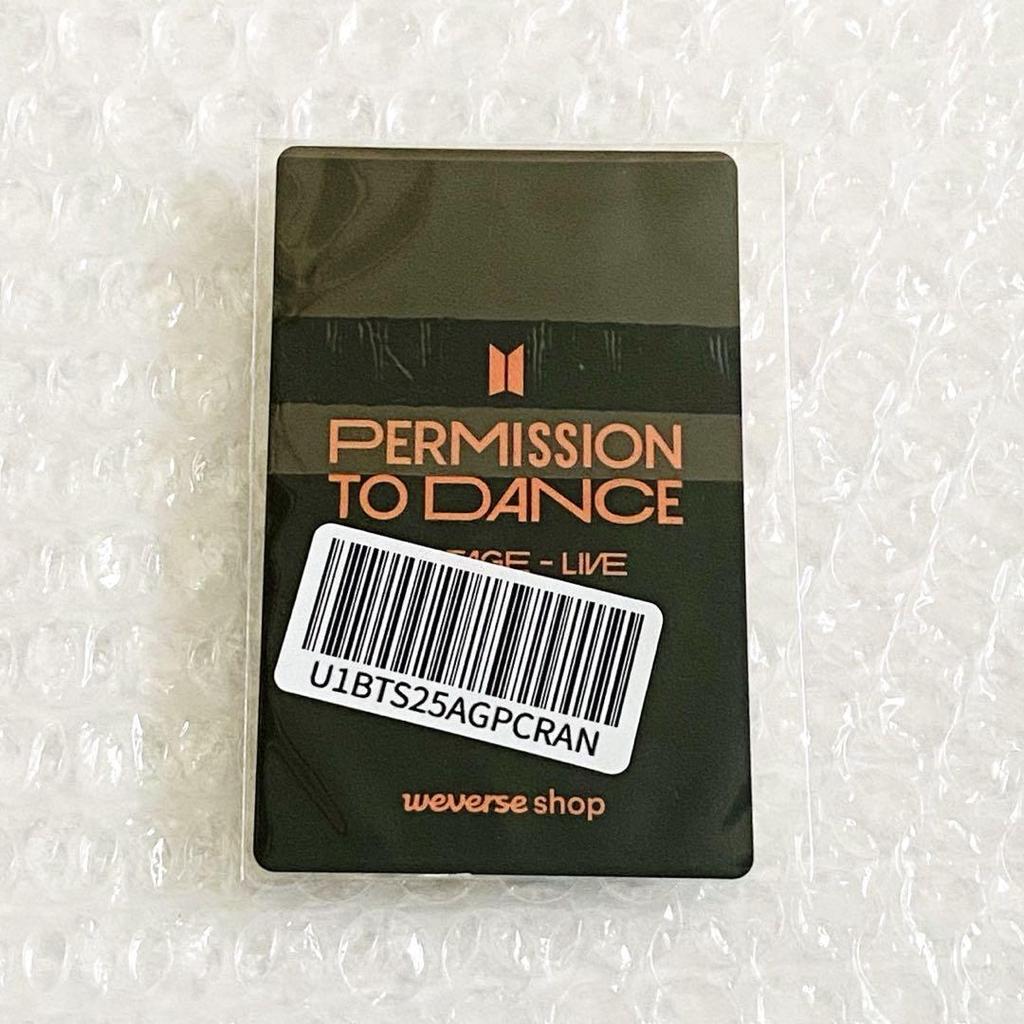 [USED] BTS PTD Global Album Purchase Bonus: Random Trading Card JIN