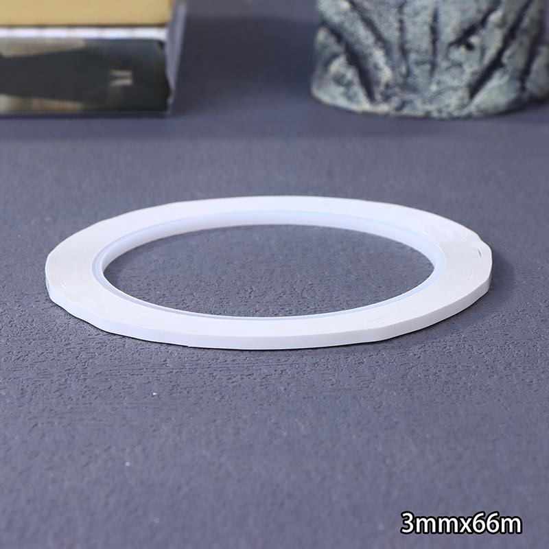 3/6/10MM 66M Graphic Whiteboard Tape Adhesive Chart Line Grid Electrical Marking Tapes High Temperature Resistant Pinstripe Tape