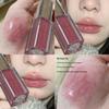 HERORANGE Shimmering Star Mirror Lip Glaze - Pearlescent Gloss for Plump Lips with Fine Glitter