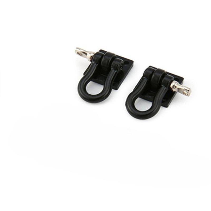 Metal Trailer Towing Buckle Tow Hooks Climbing Trailer Shackles for 1/10 RC Crawler Car  TRX4 Axial SCX10 RC4WD D90 Parts