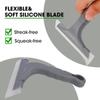 Universal Multifunctional Flexible Soft Silicone Wiper Portable Car Blade Cleaning Tool Glass Snow Removal Tool Car Accessories