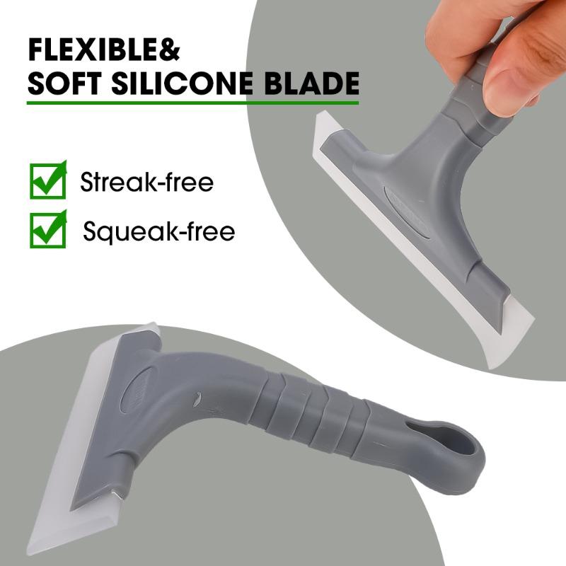 Universal Multifunctional Flexible Soft Silicone Wiper Portable Car Blade Cleaning Tool Glass Snow Removal Tool Car Accessories