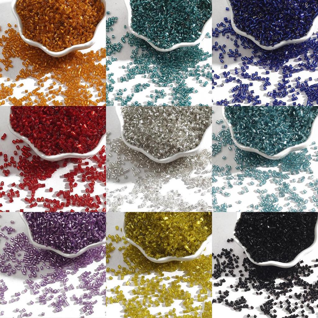 700 szt. 2mm austriackie kryształowe fasetowane koraliki szklane typu H Tube do samodzielnego tworzenia biżuterii