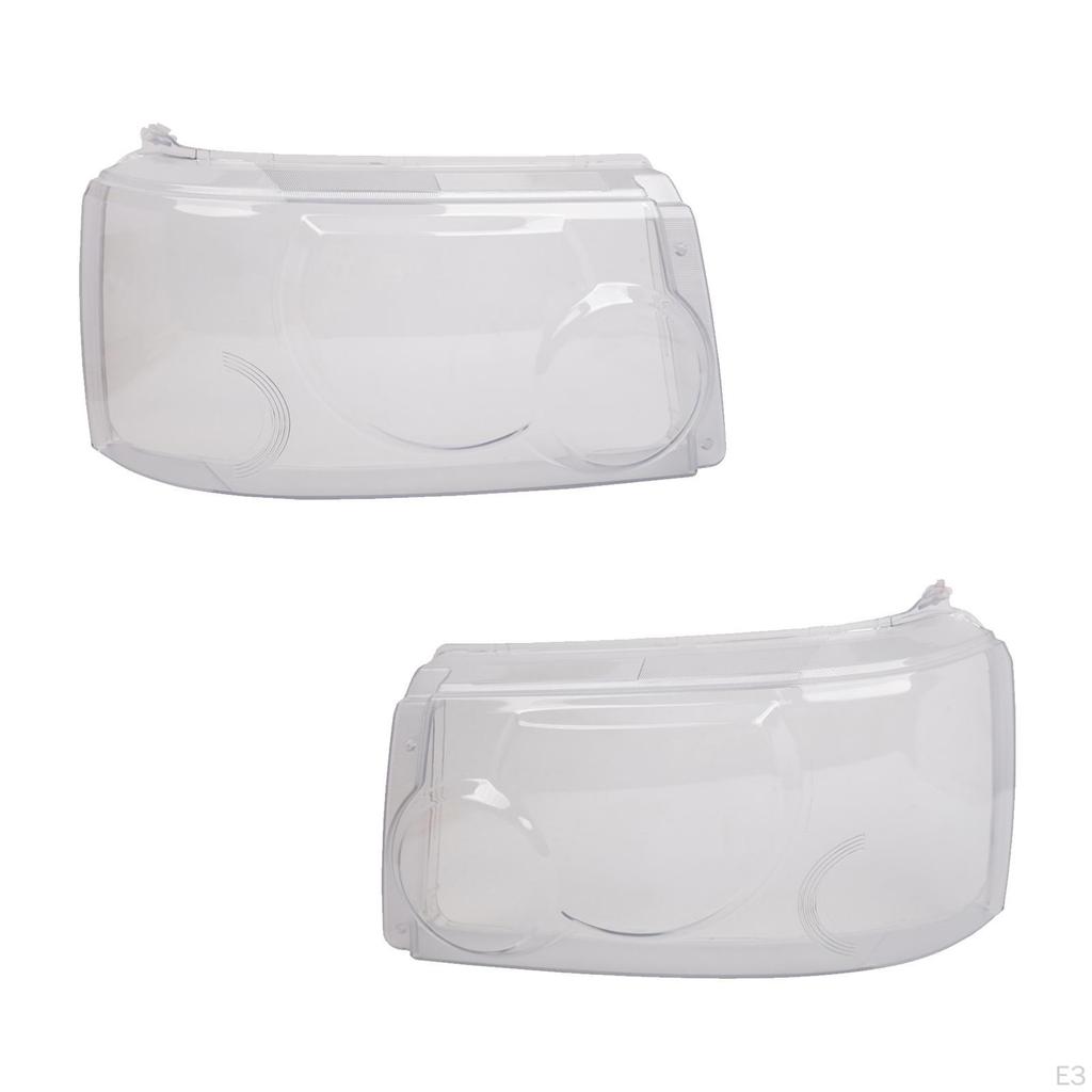 Headlight Cover Headlamp Cover, Replaces, Glass Lens Shell for Range Rover