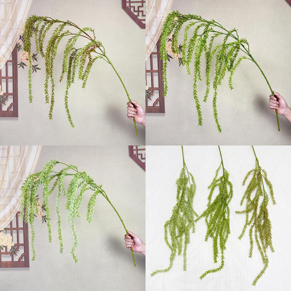 Greenery Wall Art With Faux Plants For Home Decor And Event Styling