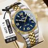 Binbang BINBOND Men's Luminous Waterproof Watch with Calendar and Large Dial