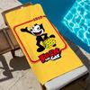 F-felix die süße C-Katze Handtuch Strand Schnelltrocknend Weich Poolhandtücher Geschenk für Reise Fitnessstudio Dusche Camping Sport