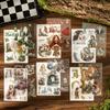Fairy Tale Retro Scenery Stickers for Children's DIY Journal and Collage
