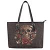 International Station Women'S Tote Pu Bag Snowman Red Christmas Atmosphere Large Capacity Shoulder Bag